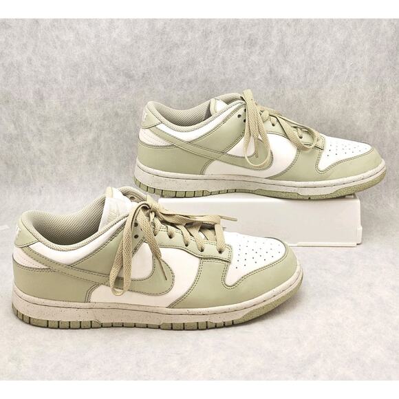 Nike Women's 9.5 Dunk Low Nature Olive Aura streetwear casual - Picture 2 of 8